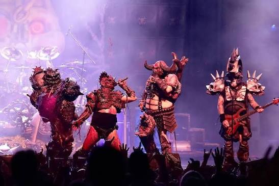 Gwar performing on tour