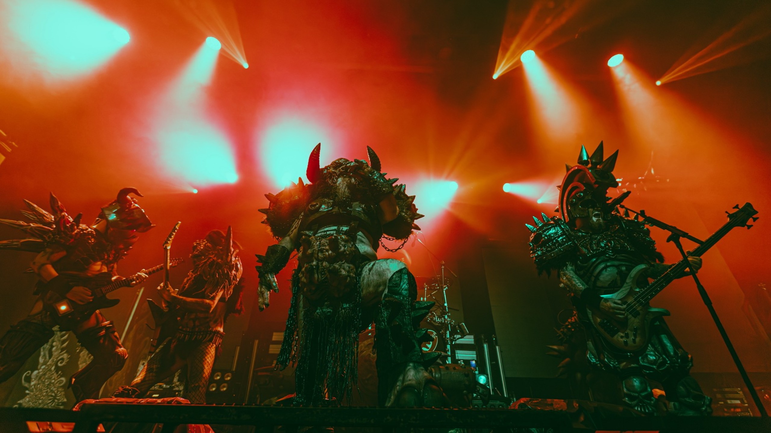 Gwar playing live